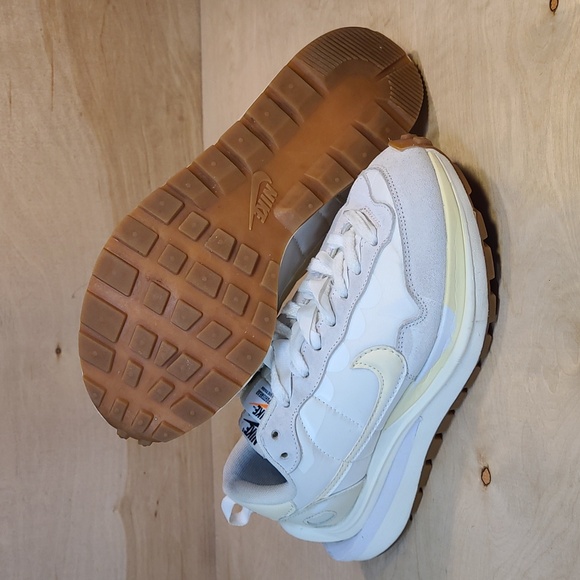 Nike x Sacai VaporWaffle Sail Gum Sneakers